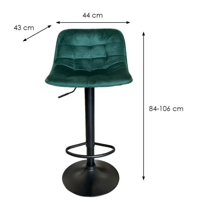 Bárszék Joker Green/Black,3