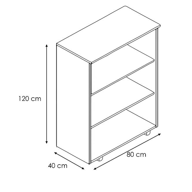 Regál Idea 80x40x1201