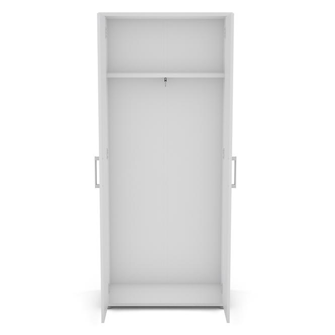 Szekrény Torino 80.5X40X185 fehér