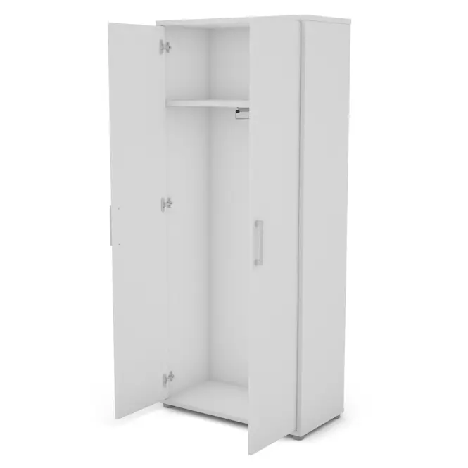 Szekrény Torino 80.5X40X185 fehér,6
