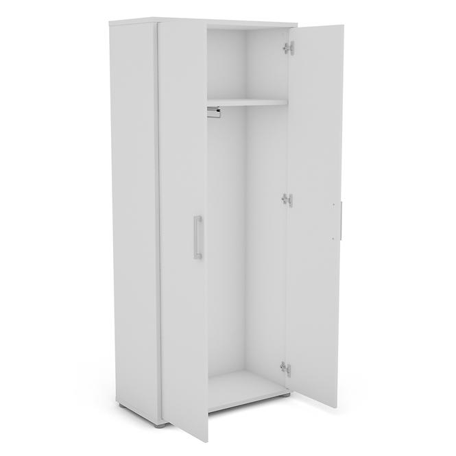Szekrény Torino 80.5X40X185 fehér