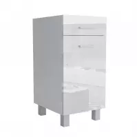 Konyhaszekrény Lucjan D1F1S 40 LUX fehér