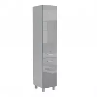 Konyhaszekrény Lucjan 40DK 2F 2100 LUX szürke