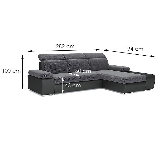 Sarokgarnitúra szett J soft 11/ majorka 3