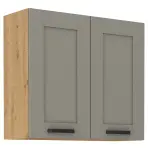 Konyhaszekrény Luna claygrey/artisan 80G-72 2F