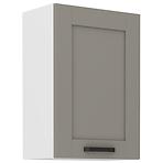 Konyhaszekrény Luna claygrey/fehér 50G-72 1F