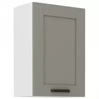 Konyhaszekrény Luna claygrey/fehér 50G-72 1F