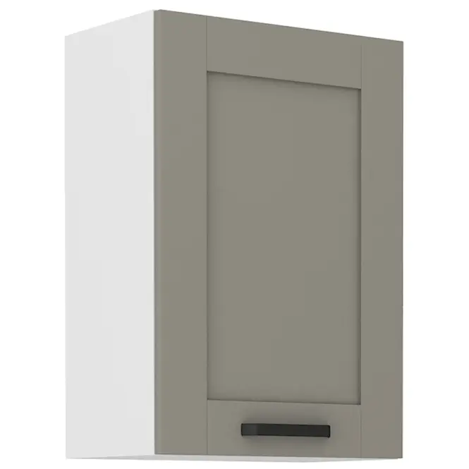 Konyhaszekrény Luna claygrey/fehér 50G-72 1F