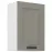 Konyhaszekrény Luna claygrey/fehér 50G-72 1F