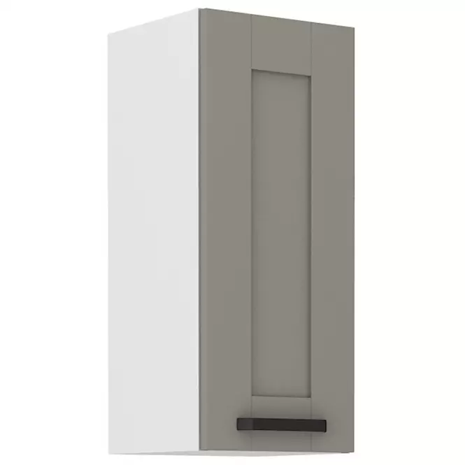 Konyhaszekrény Luna claygrey/fehér 30G-72 1F