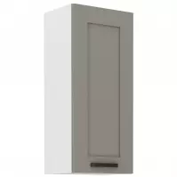 Konyhaszekrény Luna claygrey/fehér 40G-90 1F