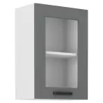 Konyhaszekrény Luna dustgrey/fehér 40GS-72 1F