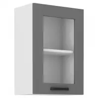 Konyhaszekrény Luna dustgrey/fehér 40GS-72 1F