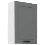 Konyhaszekrény Luna dustgrey/fehér 60G-90 1F
