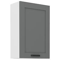 Konyhaszekrény Luna dustgrey/fehér 60G-90 1F