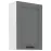 Konyhaszekrény Luna dustgrey/fehér 60G-90 1F