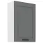 Konyhaszekrény Luna dustgrey/fehér 60G-90 1F