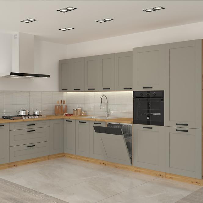 Konyhaszekrény Luna claygrey/artisan 60DPS-210 3S 1F