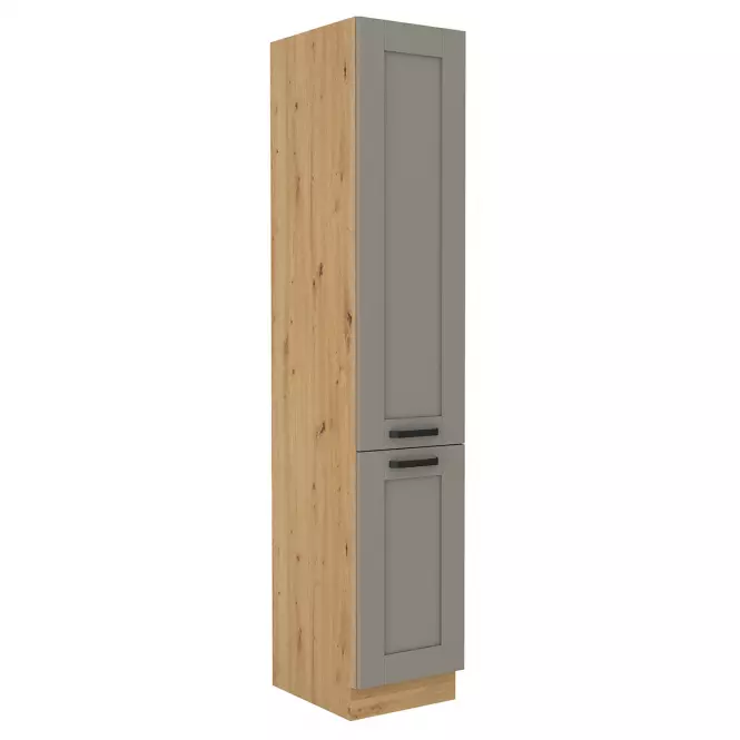 Konyhaszekrény Luna claygrey/artisan 40DK-210 2F