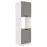 Konyhaszekrény Luna claygrey/fehér 60DP-210 2F