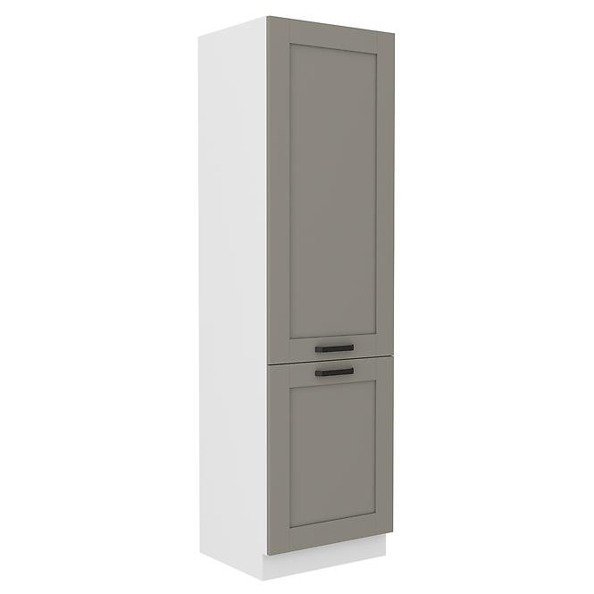 Konyhaszekrény Luna claygrey/fehér 60DK-210 2F