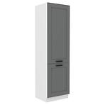 Konyhaszekrény Luna dustgrey/fehér 60DK-210 2F
