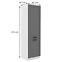 Konyhaszekrény Luna dustgrey/fehér 60DK-210 2F,2