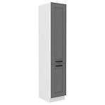 Konyhaszekrény Luna dustgrey/fehér 40DK-210 2F