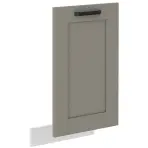 Konyhabútor ajtó Luna claygrey/fehér 713x446
