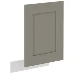 Konyhabútor ajtó Luna claygrey/fehér 570x446