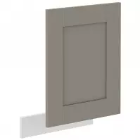 Konyhabútor ajtó Luna claygrey/fehér 570x446
