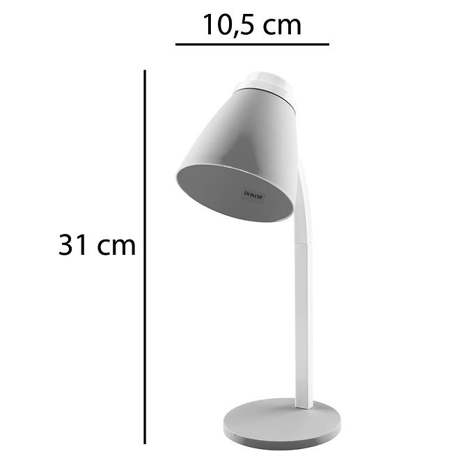 Asztali lámpa Monic VO0792 szürke MAX 15W LB1