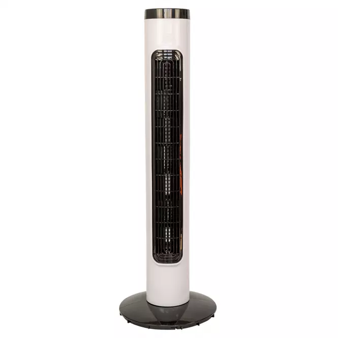 Torony ventilátor 32 ”VO2207 fehér távirányítóval és LED kijelzővel,2
