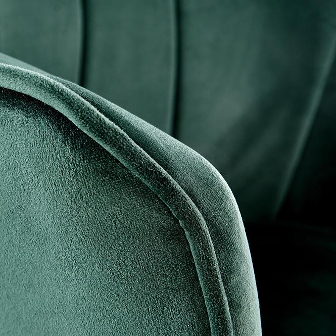 Szék K468 Velvet/Fém S. Zöld