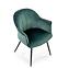 Szék K468 Velvet/Fém S. Zöld,3
