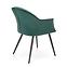 Szék K468 Velvet/Fém S. Zöld,5