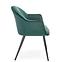 Szék K468 Velvet/Fém S. Zöld,6