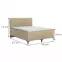 Ágy Tempe Box Spring 180x200 Manila 02,3