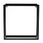 Falipolc Loft KWS-715/03 40x15 fekete