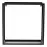 Falipolc Loft KWS-715/04 45x15 fekete