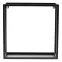 Falipolc Loft KWS-715/04 45x15 fekete