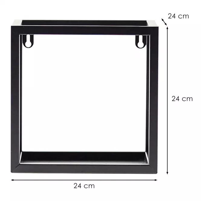 Falipolc Loft KWS-715/05 24x24 fekete