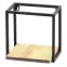 Falipolc Loft KWS-715/01/01 24x15 fekete