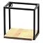 Falipolc Loft KWS-715/01/01 24x15 fekete