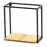 Falipolc Loft KWS-715/02/01 35x15 fekete