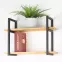 Falipolc Loft 07-01 59,5/43/24,3 cm fekete,3