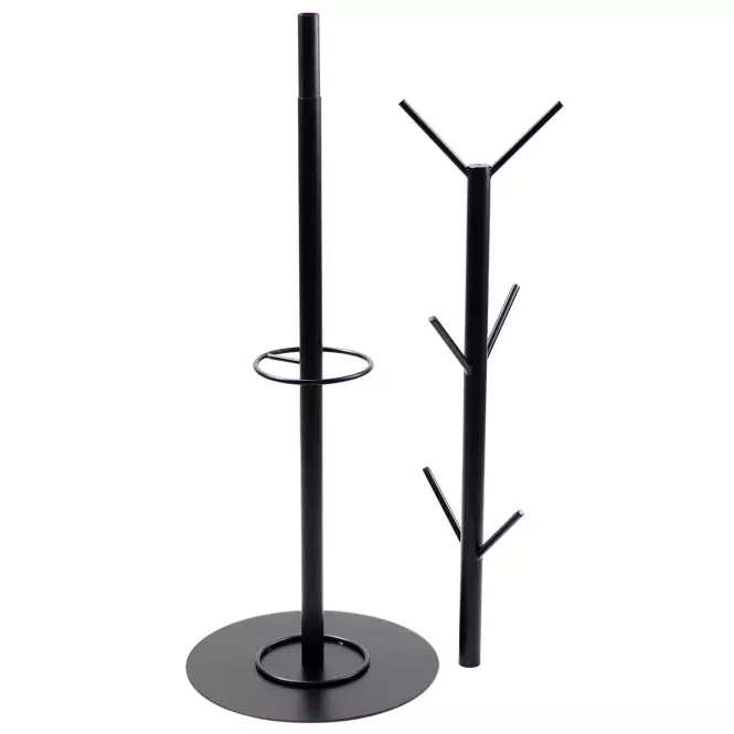 Fogas fém állvány Loft 06-06 180x40 fekete,3