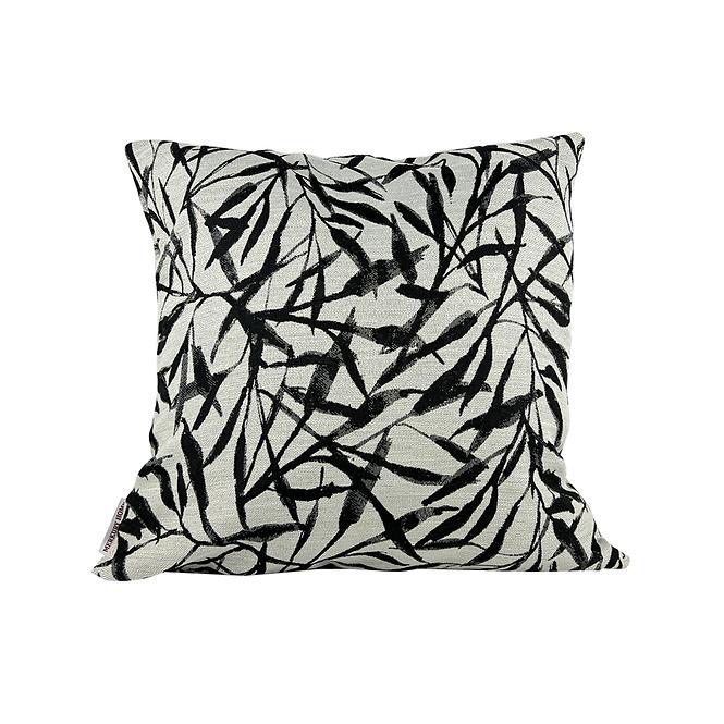 Párnahuzat Willow fekete 45x45 Merkury Home