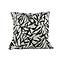 Párnahuzat Willow fekete 45x45 Merkury Home,2