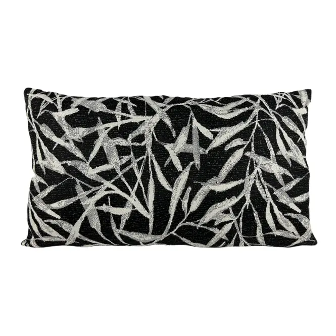 Párnahuzat Willow fekete 30x50 Merkury Home,2